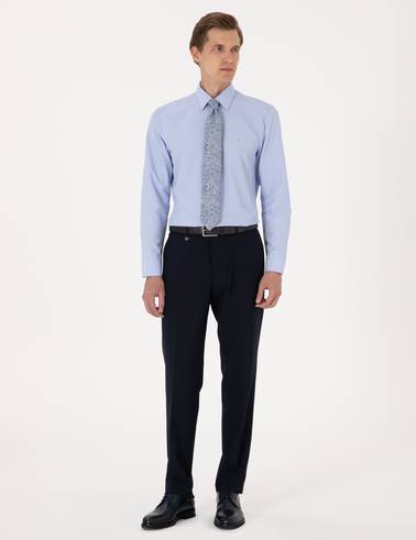 Mavi Regular Fit Uzun Kollu Basic Gömlek