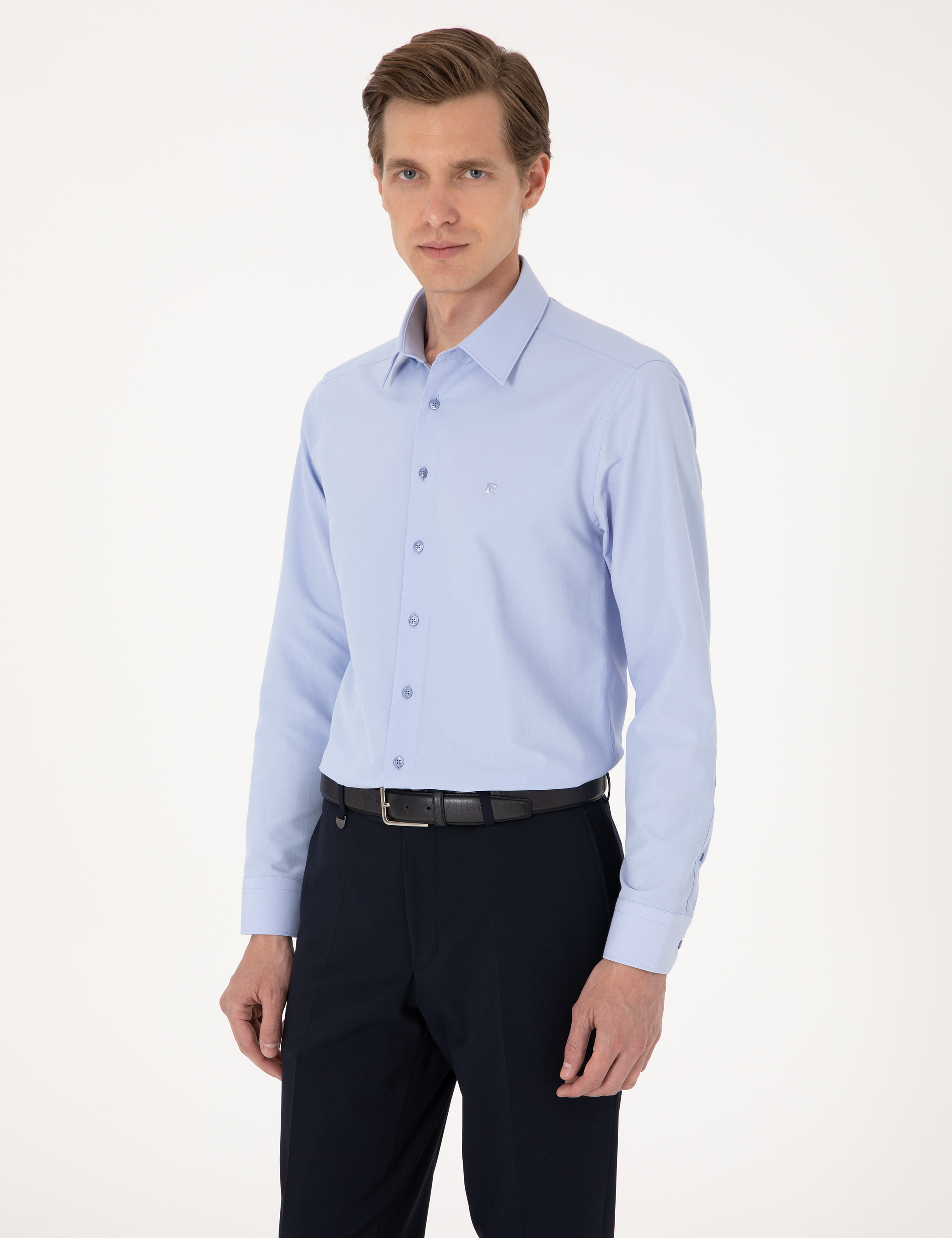Mavi Regular Fit Uzun Kollu Basic Gömlek