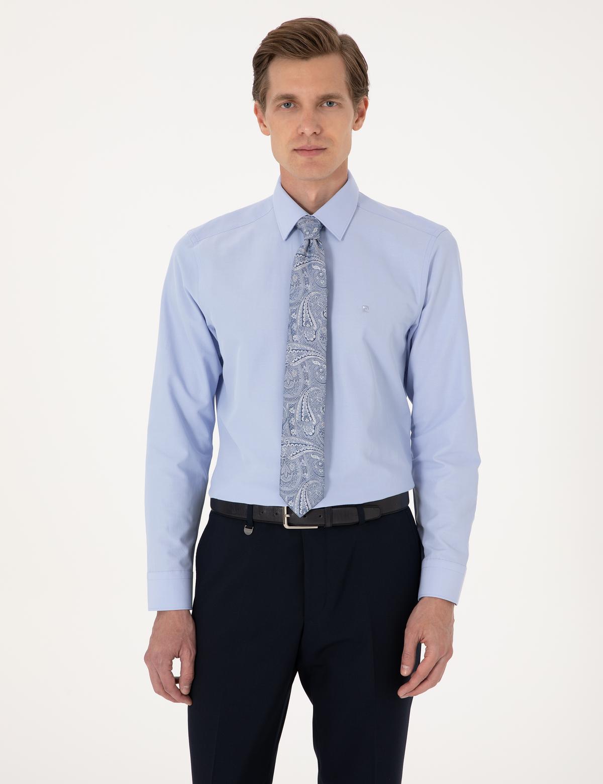 Mavi Regular Fit Uzun Kollu Basic Gömlek