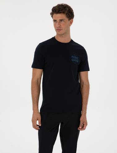Lacivert Regular Fit Tişört