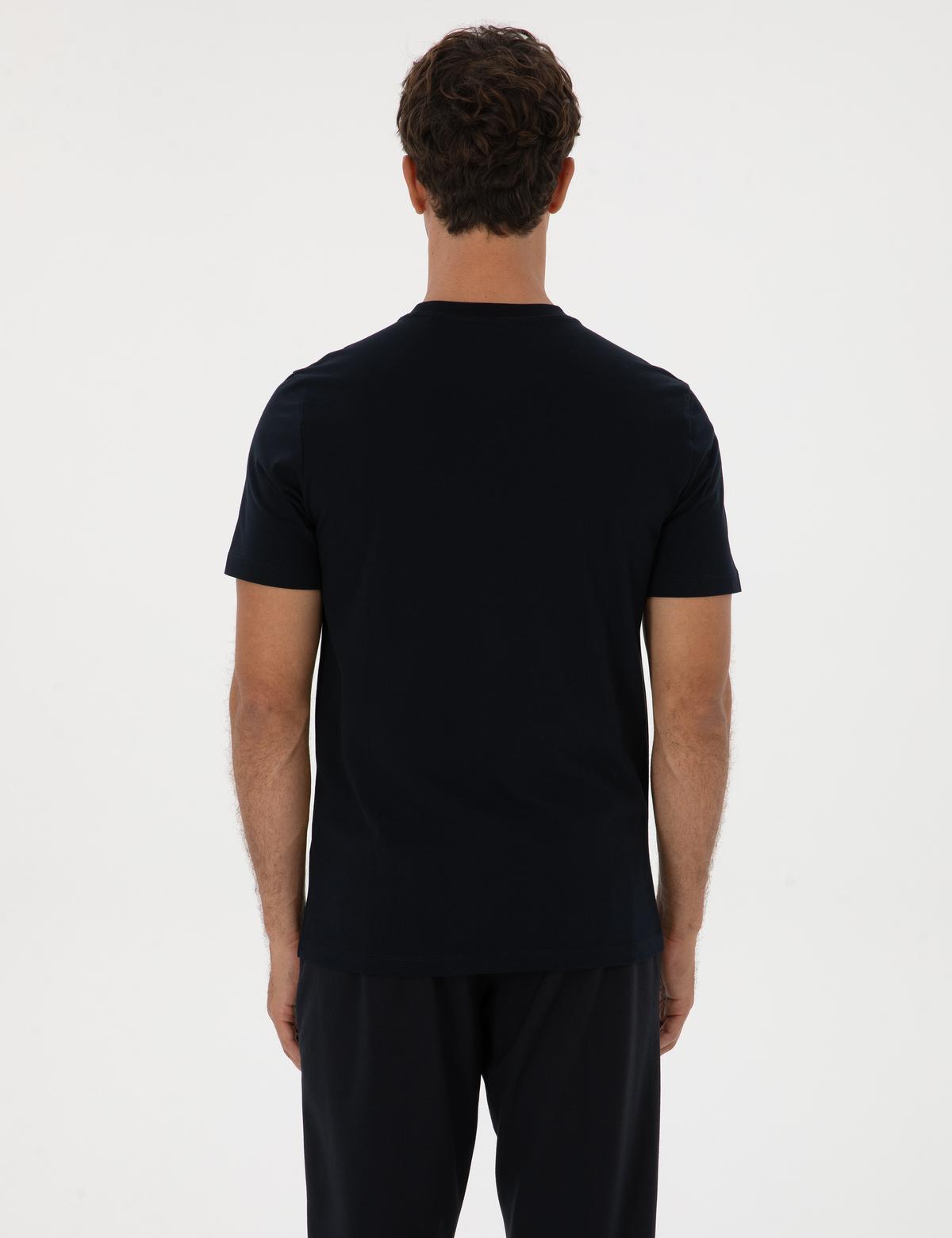 Lacivert Regular Fit Tişört - 50302599050