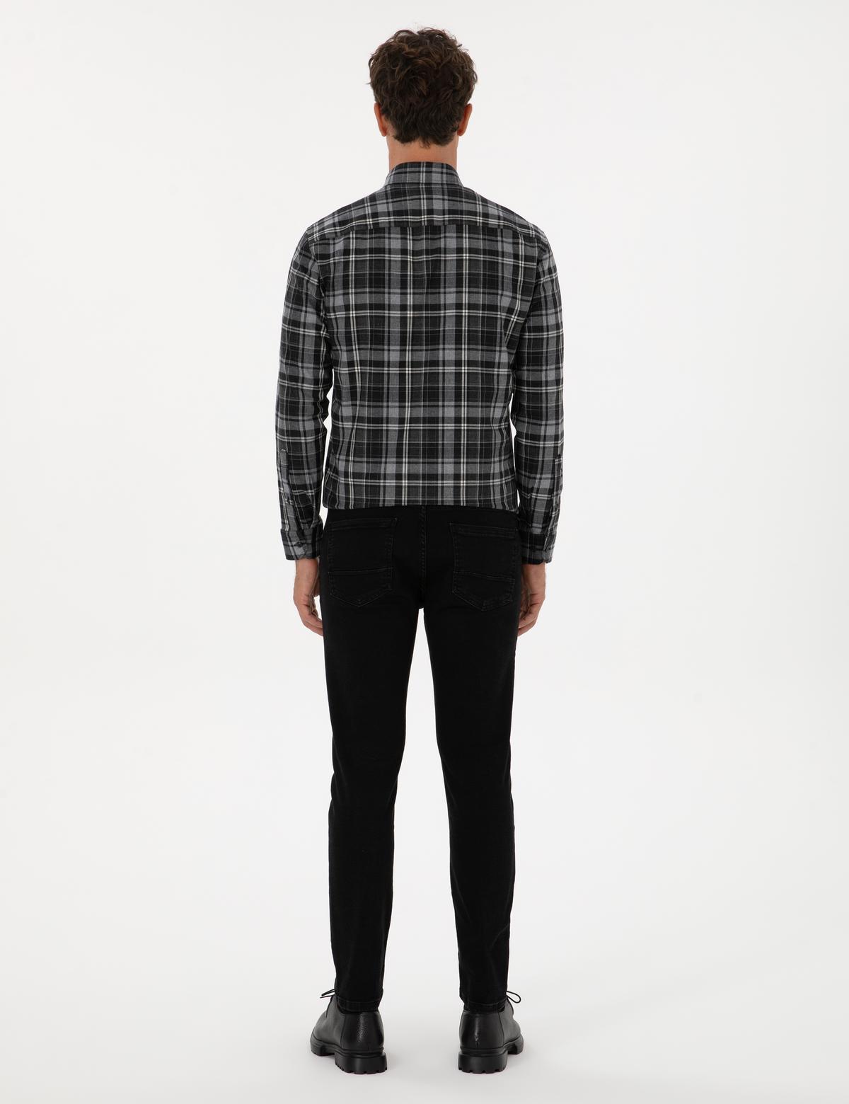 Antrasit Slim Fit Jean Pantolon - 50315259003