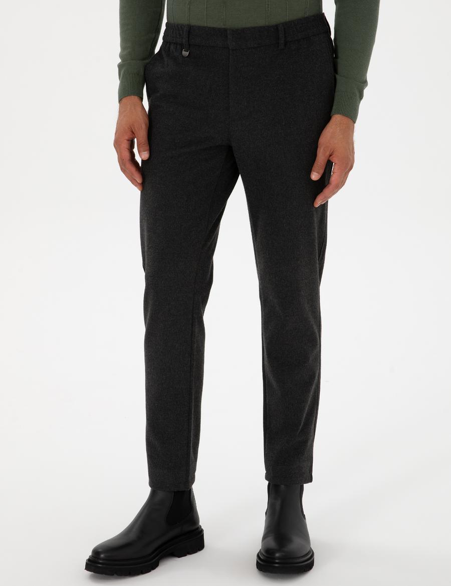 Antrasit Ex. Slim Fit Kumaş Pantolon