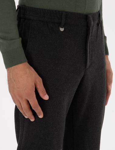 Antrasit Ex. Slim Fit Kumaş Pantolon
