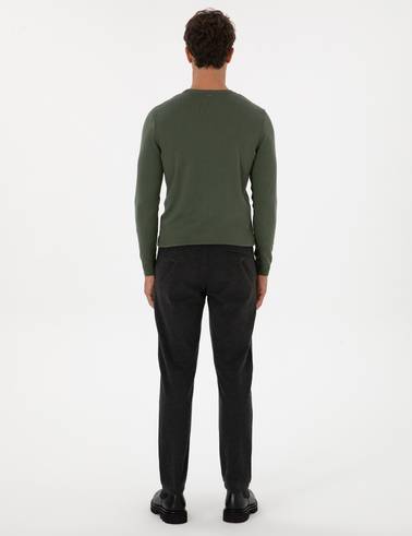 Antrasit Ex. Slim Fit Kumaş Pantolon