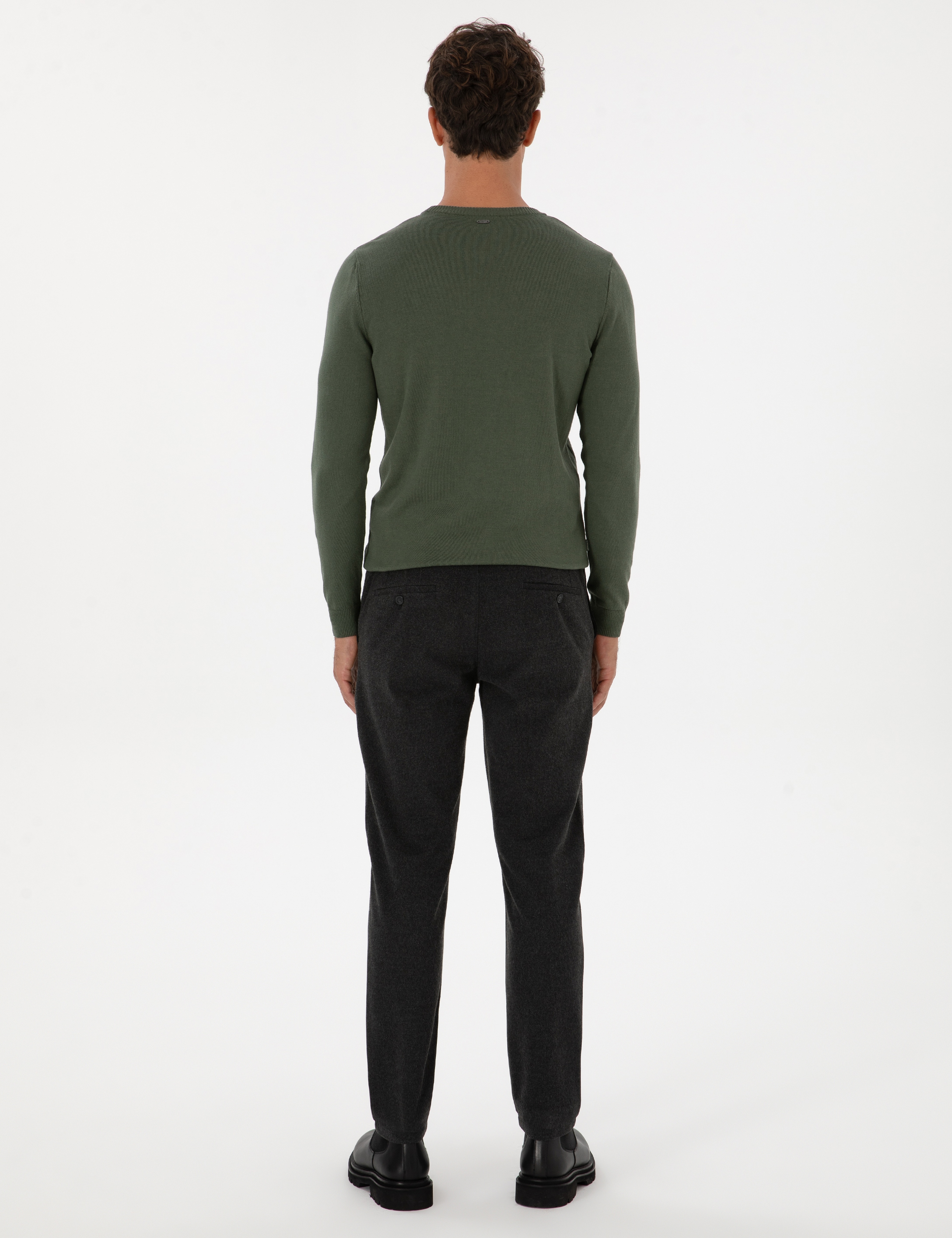 Antrasit Ex. Slim Fit Kumaş Pantolon