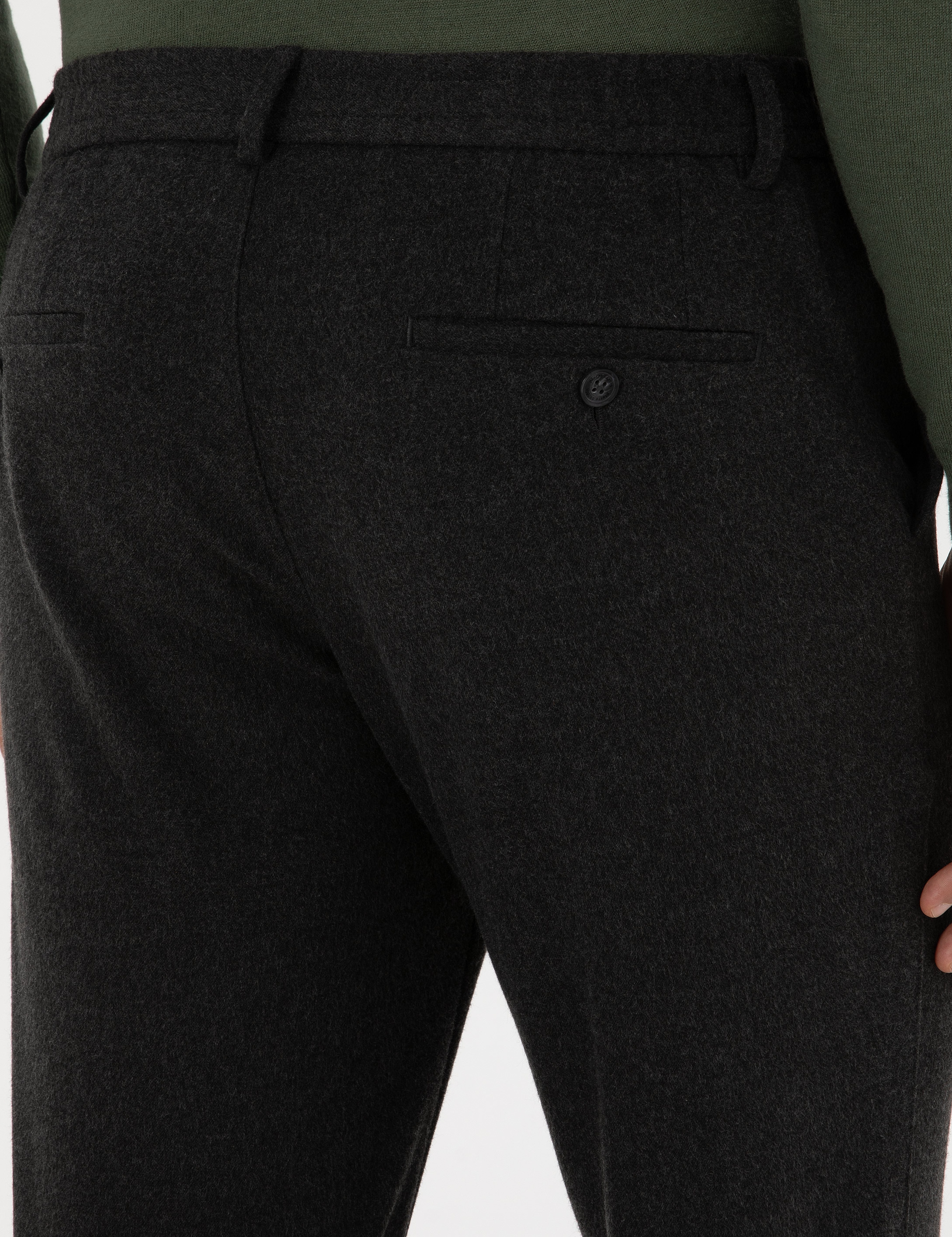 Antrasit Ex. Slim Fit Kumaş Pantolon - Image 6