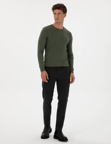 Antrasit Ex. Slim Fit Kumaş Pantolon