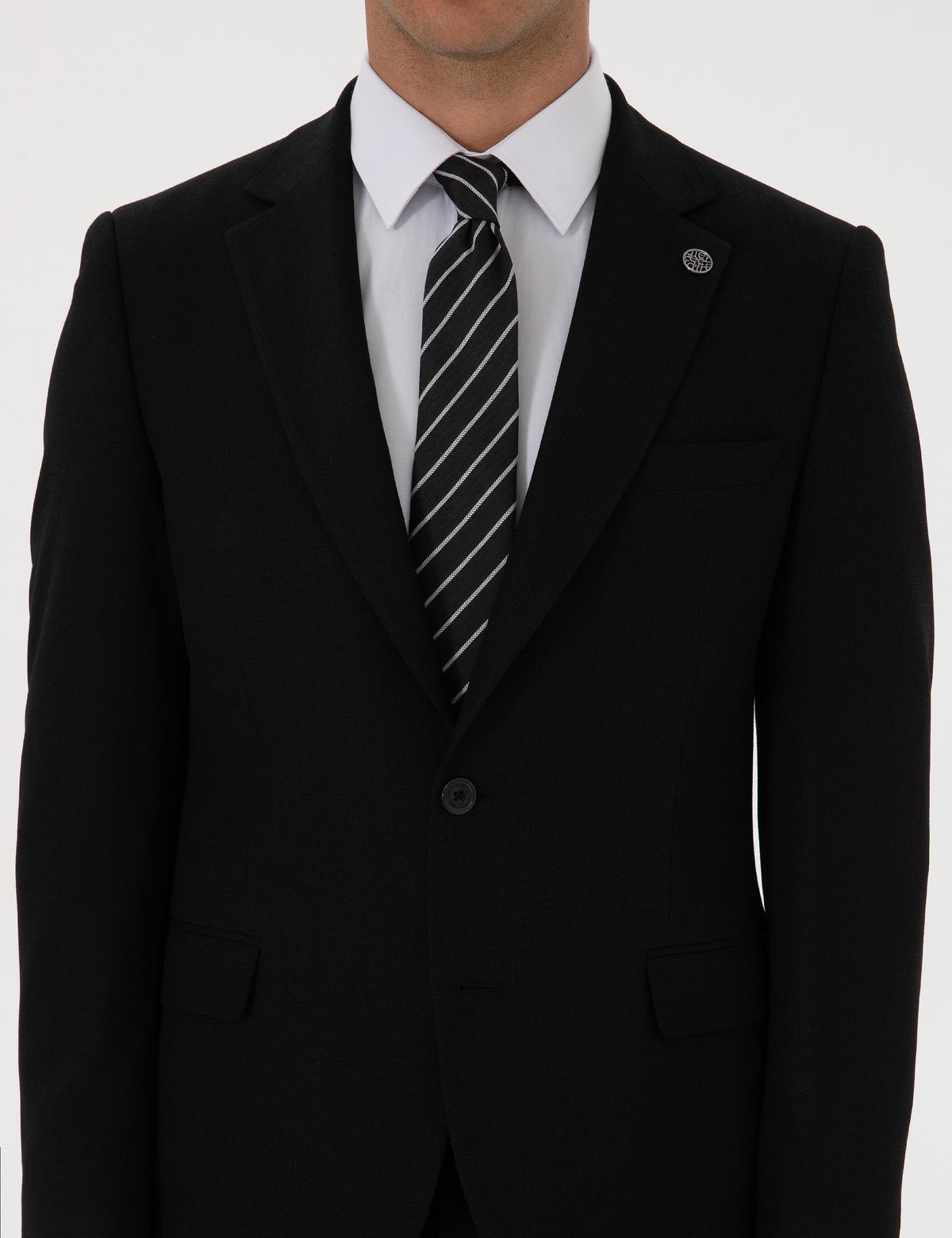 Siyah Ex. Slim Fit Takım Elbise - 50305683083