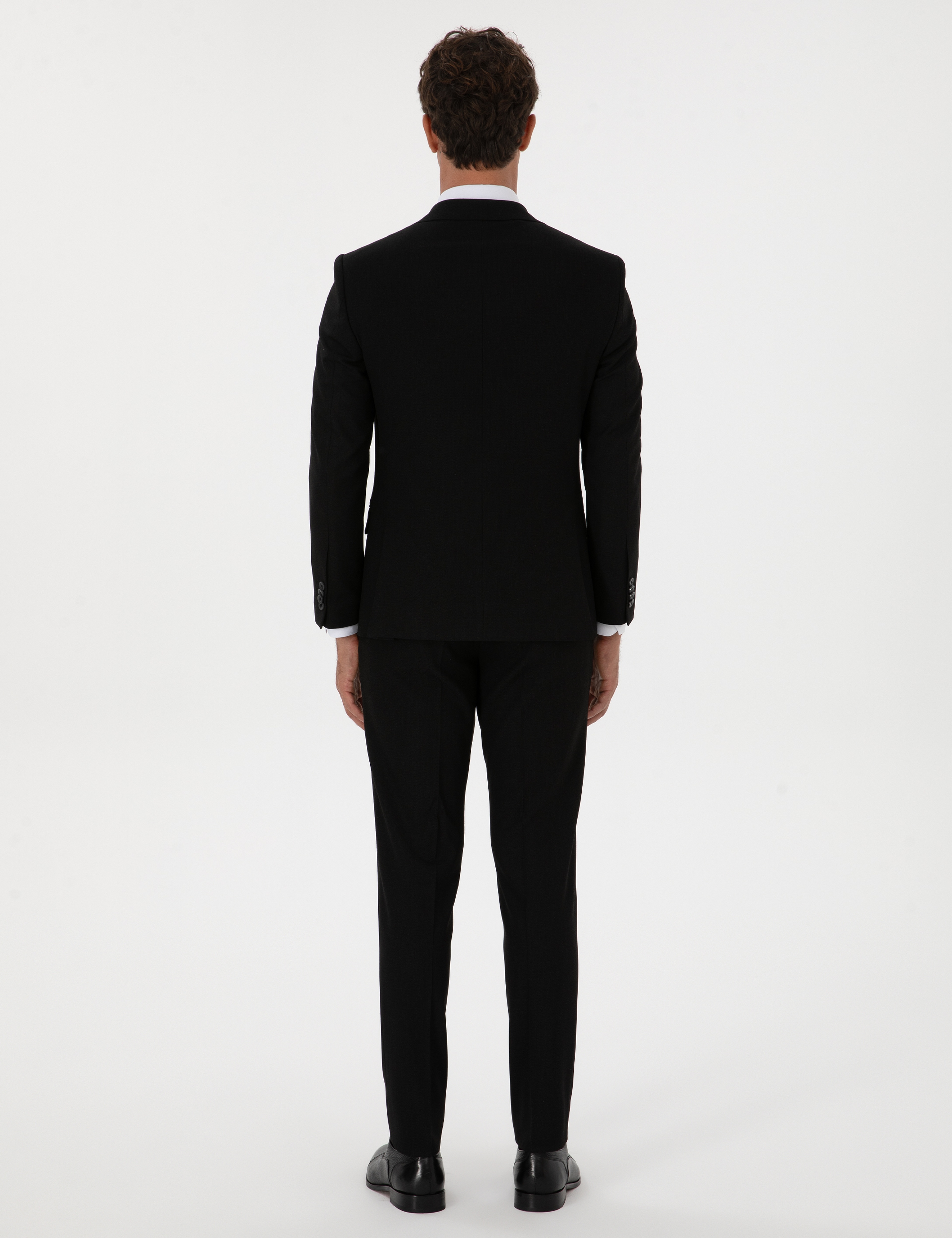 Siyah Ex. Slim Fit Takım Elbise - Image 5