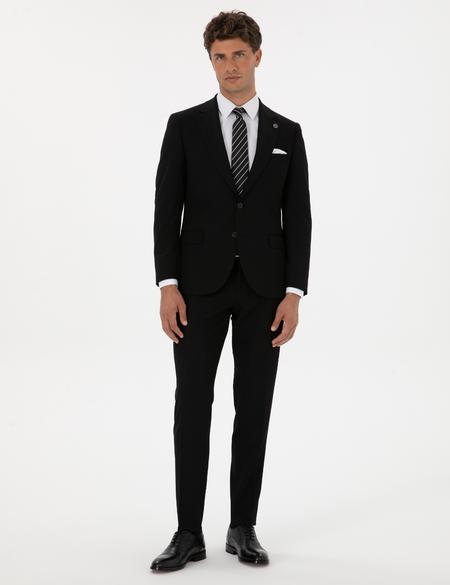 Siyah Ex. Slim Fit Takım Elbise - 50305683083