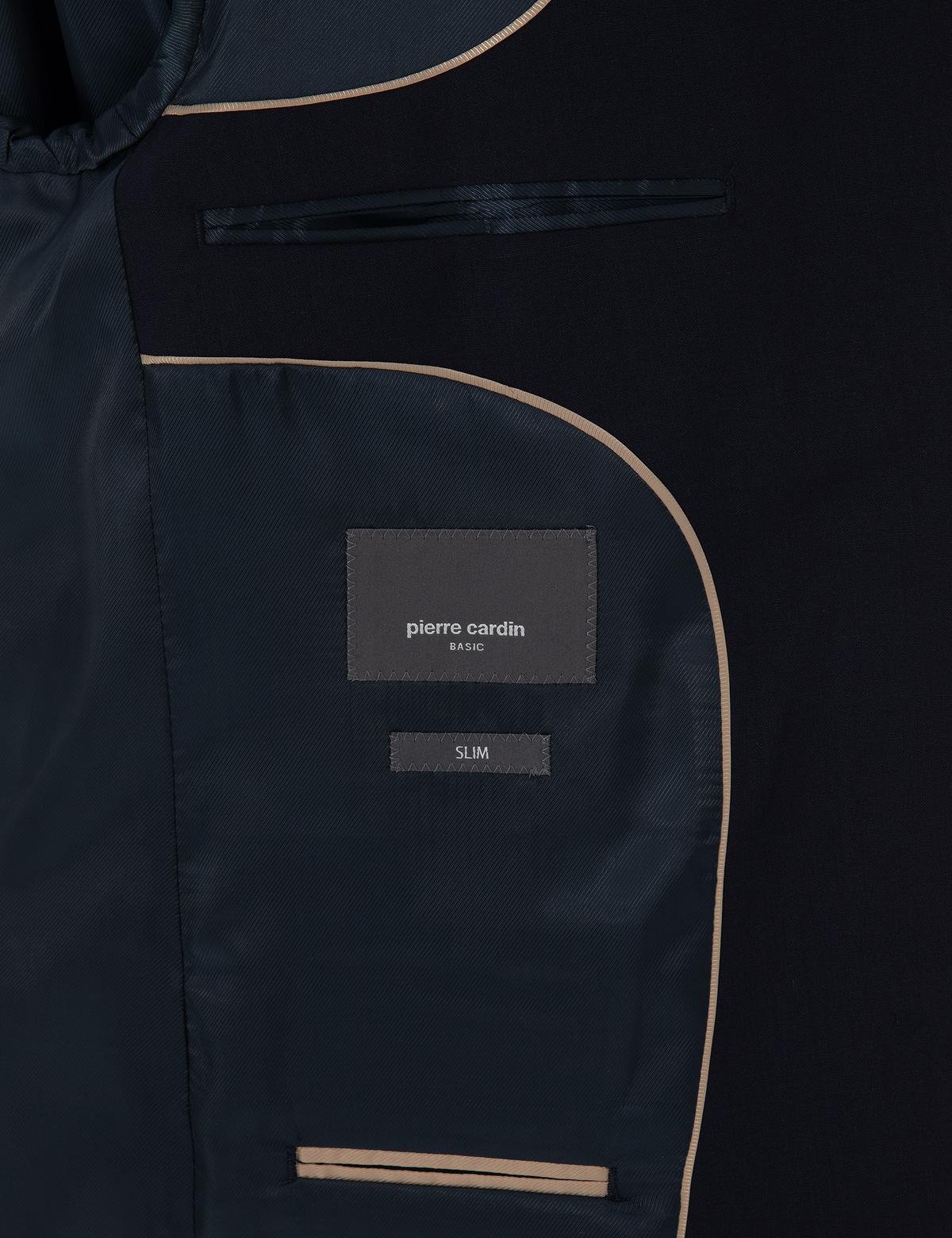 Lacivert Slim Fit %100 Yün Takım Elbise - 50313966056