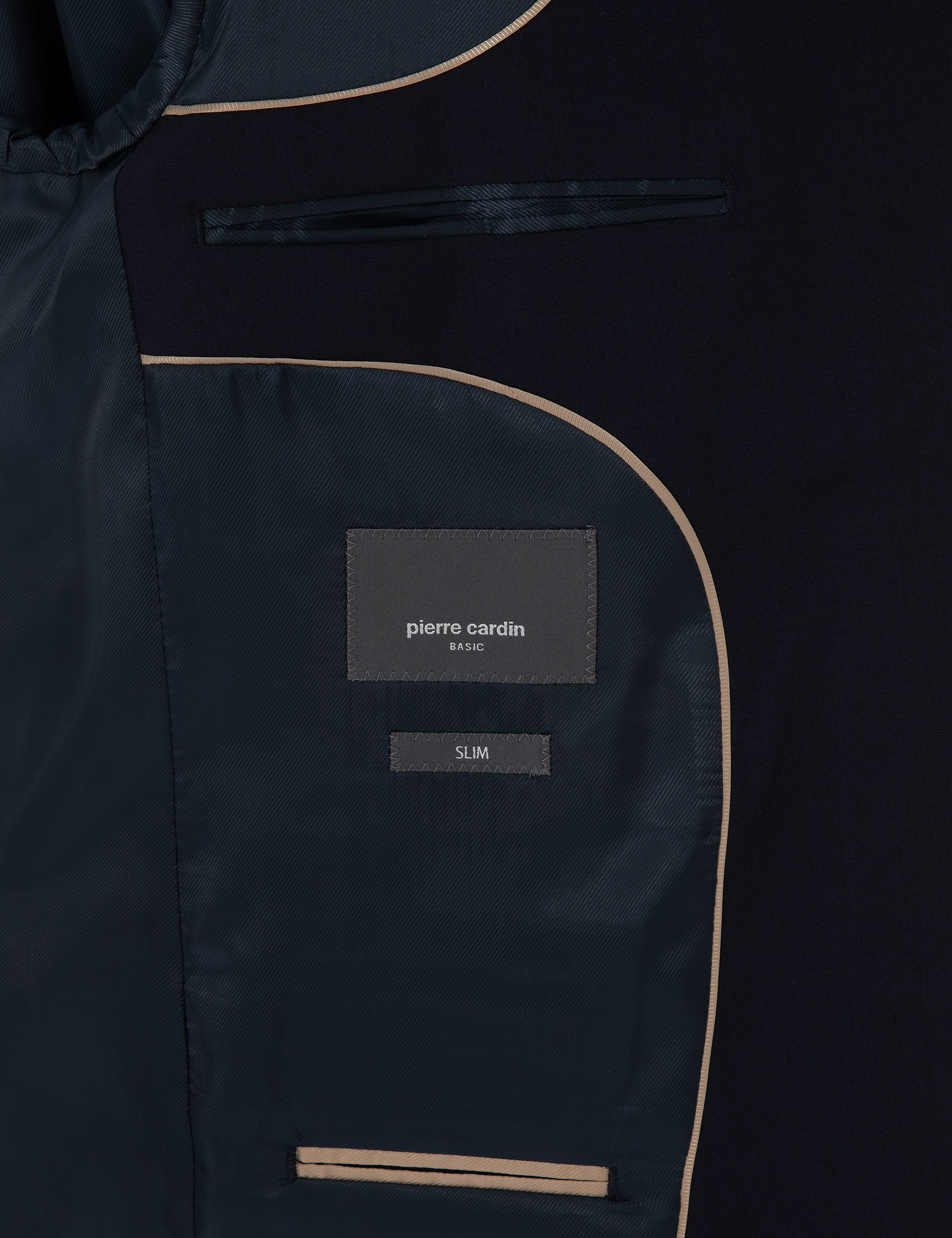 Lacivert Slim Fit %100 Yün Takım Elbise - Image 6
