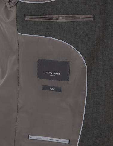 Füme Slim Fit %100 Yün Takım Elbise