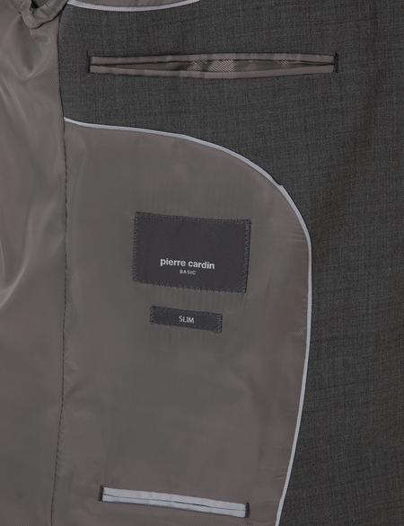 Füme Slim Fit %100 Yün Takım Elbise - 50313966080