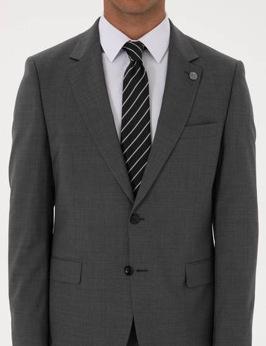 Füme Slim Fit %100 Yün Takım Elbise