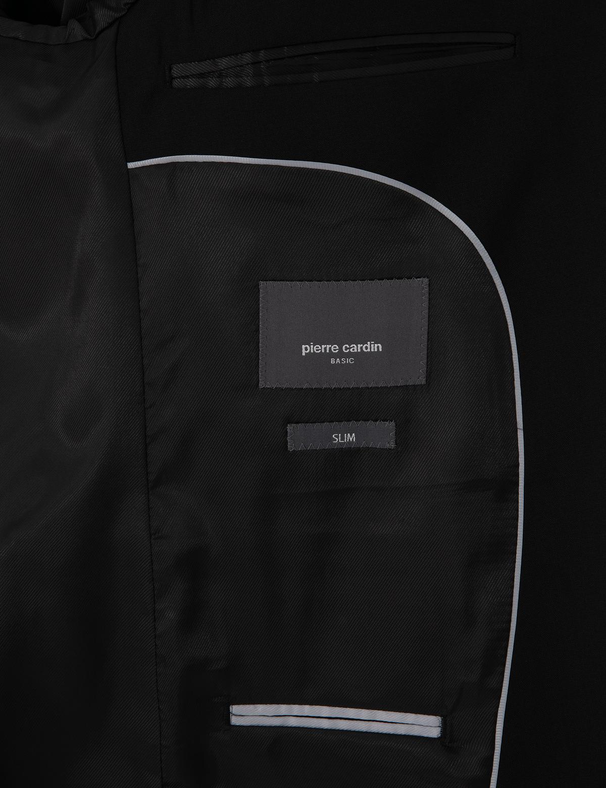 Siyah Slim Fit %100 Yün Takım Elbise - 50313966008