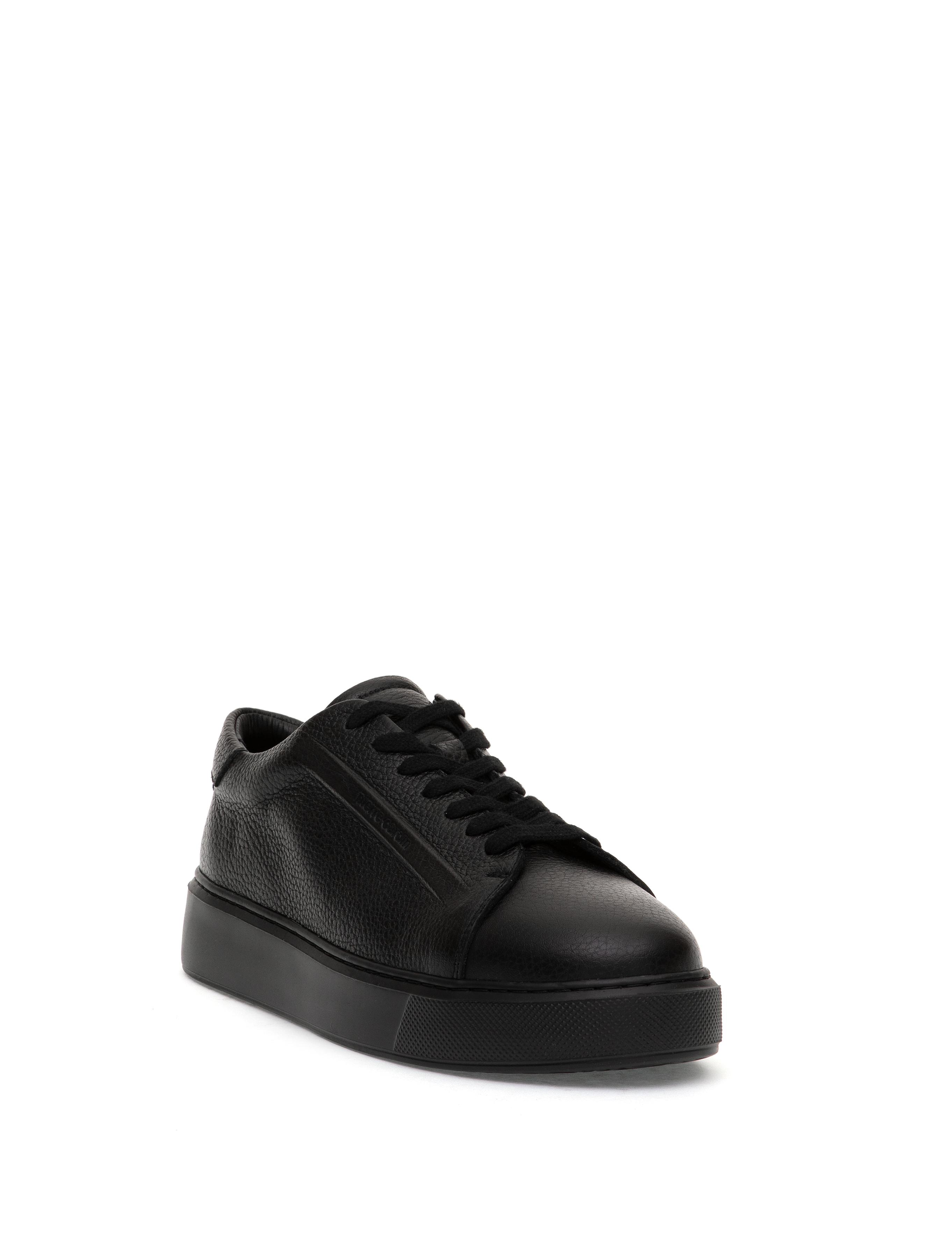 Siyah %100 Deri Casual Ayakkabı