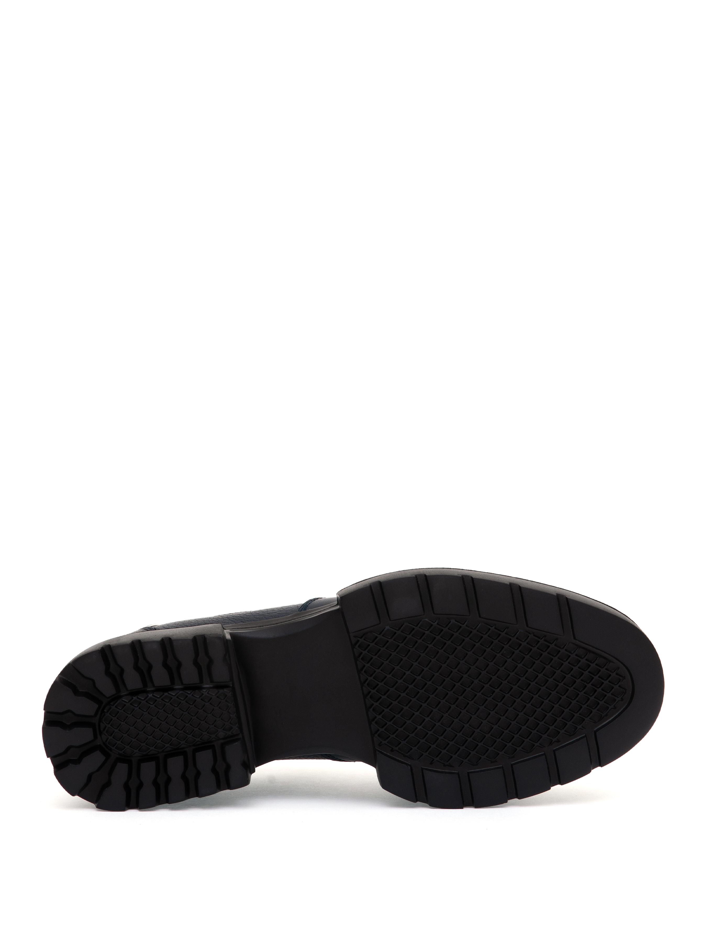 Lacivert %100 Deri Casual Ayakkabı