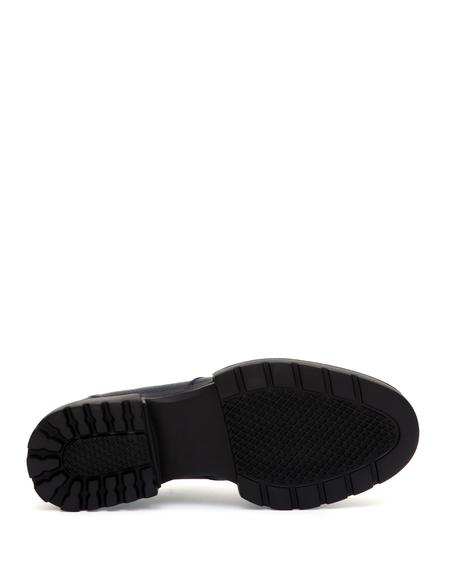 Lacivert %100 Deri Casual Ayakkabı - 50315649014