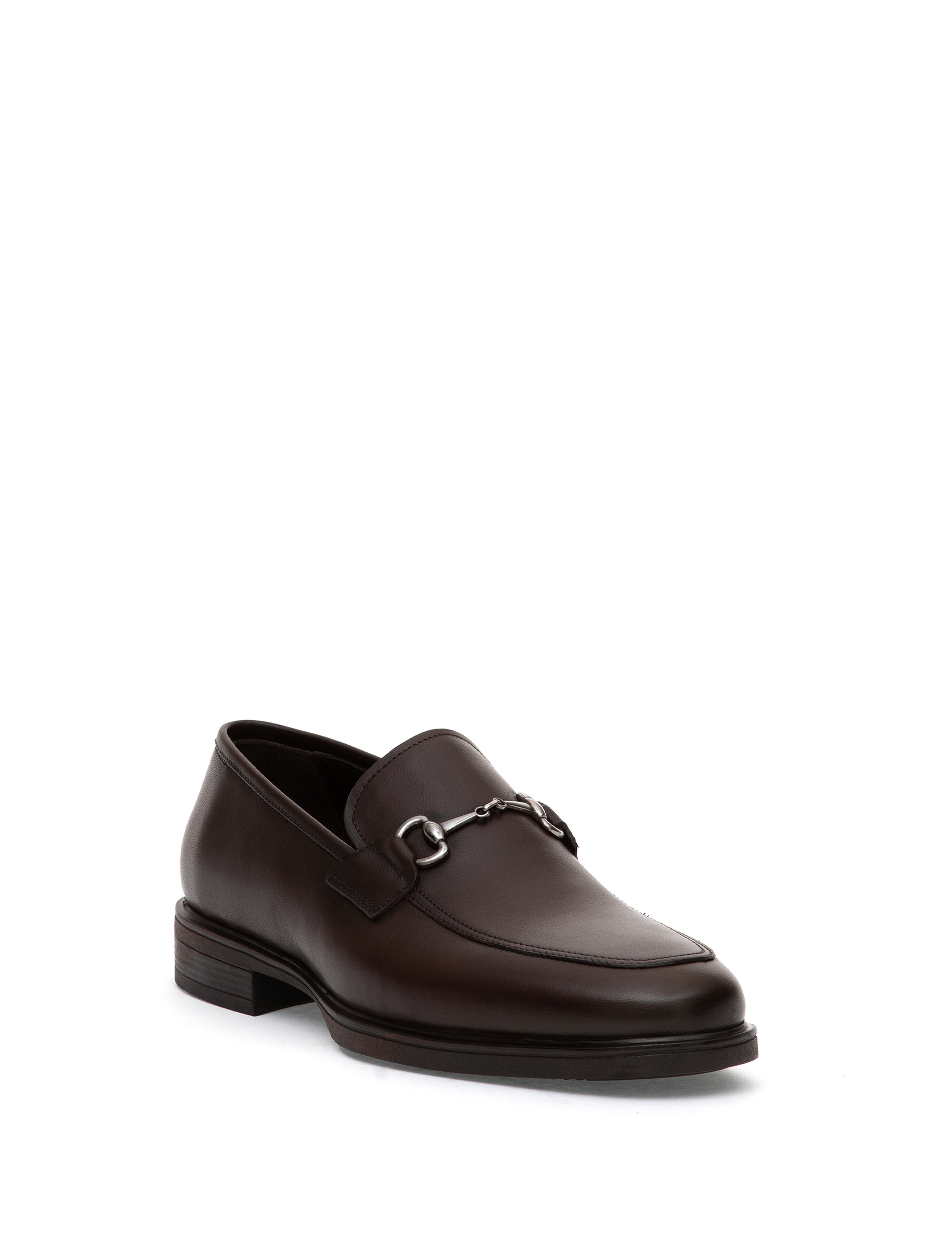 Kahverengi %100 Deri Klasik Ayakkabı