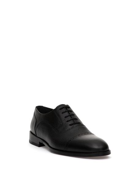 Siyah %100 Deri Klasik Ayakkabı - 50315620018