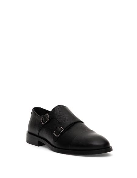 Siyah %100 Deri Klasik Ayakkabı - 50315664020