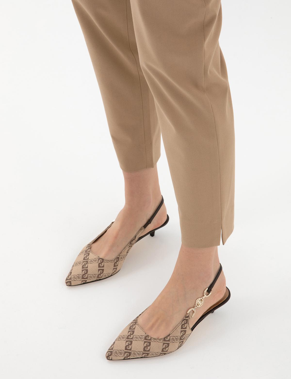 Bej Topuklu Ayakkabı - 50310879012