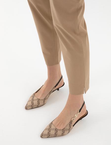 Bej Topuklu Ayakkabı - 50310879012