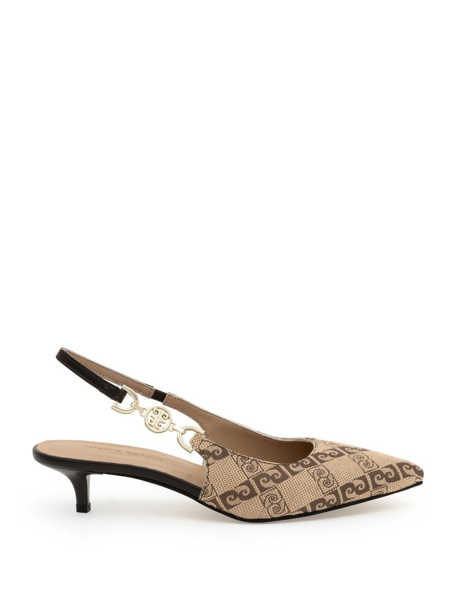 Bej Topuklu Ayakkabı