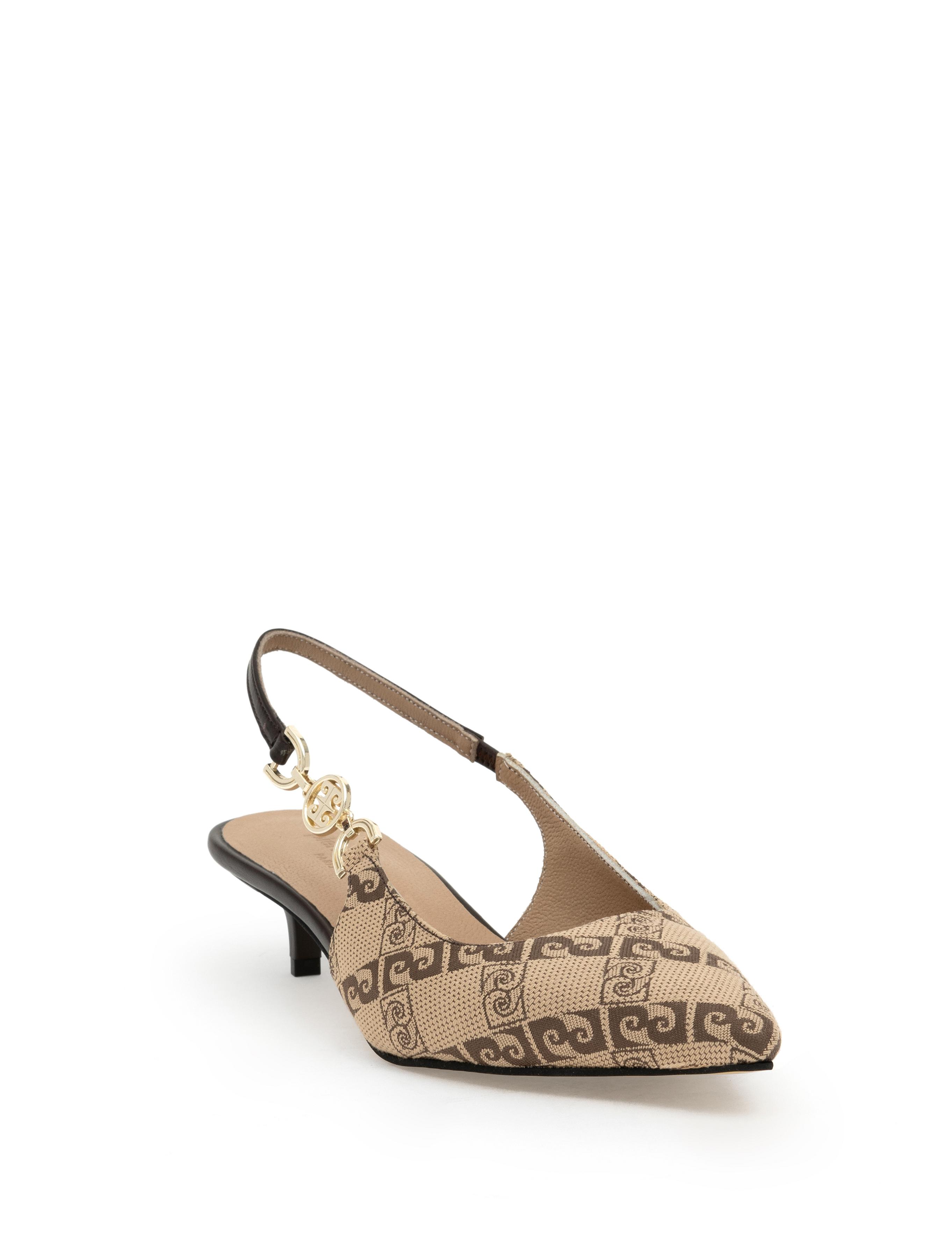 Bej Topuklu Ayakkabı