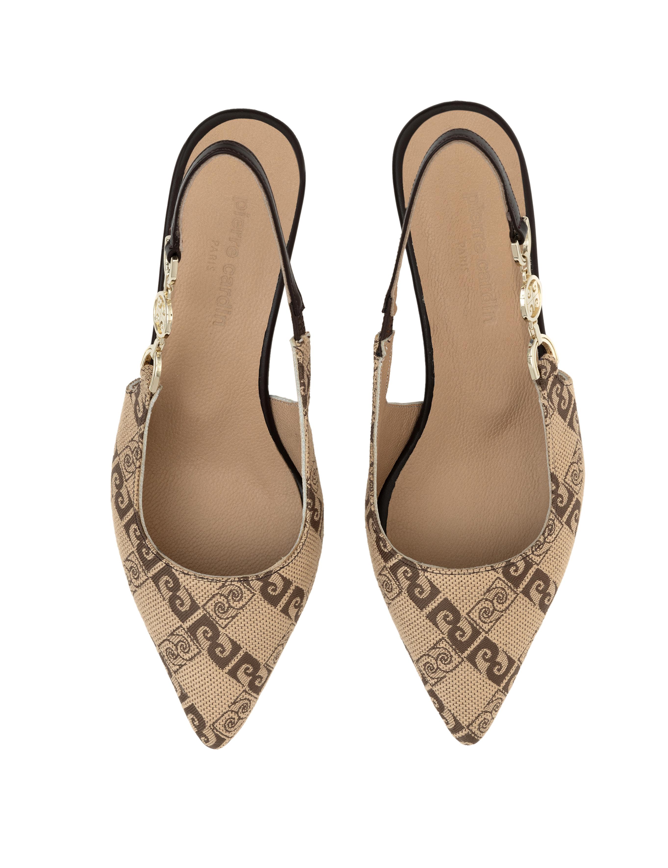 Bej Topuklu Ayakkabı