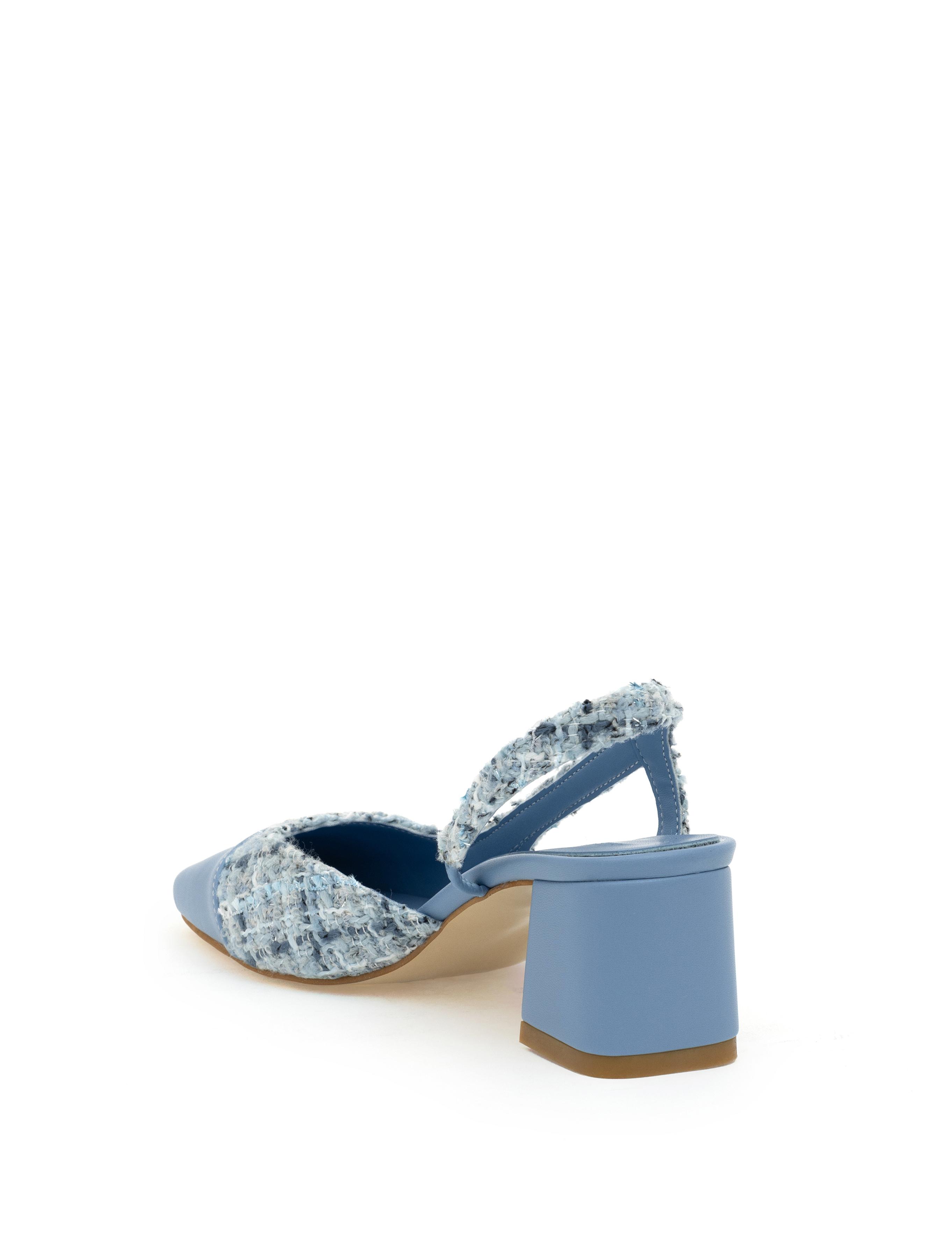 İndigo Topuklu Ayakkabı