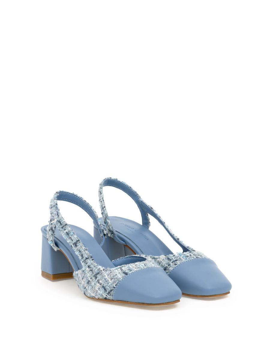 İndigo Topuklu Ayakkabı