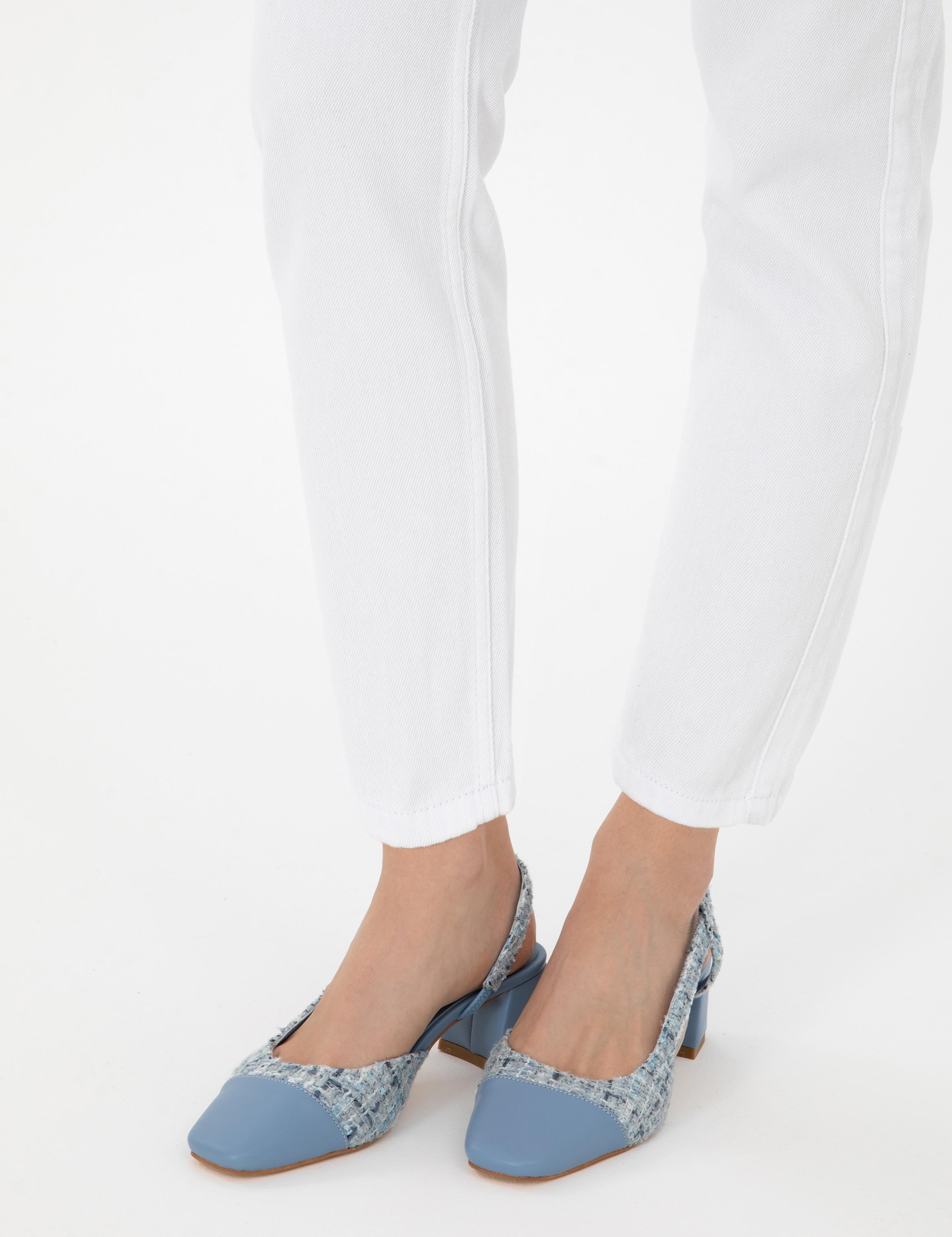 İndigo Topuklu Ayakkabı