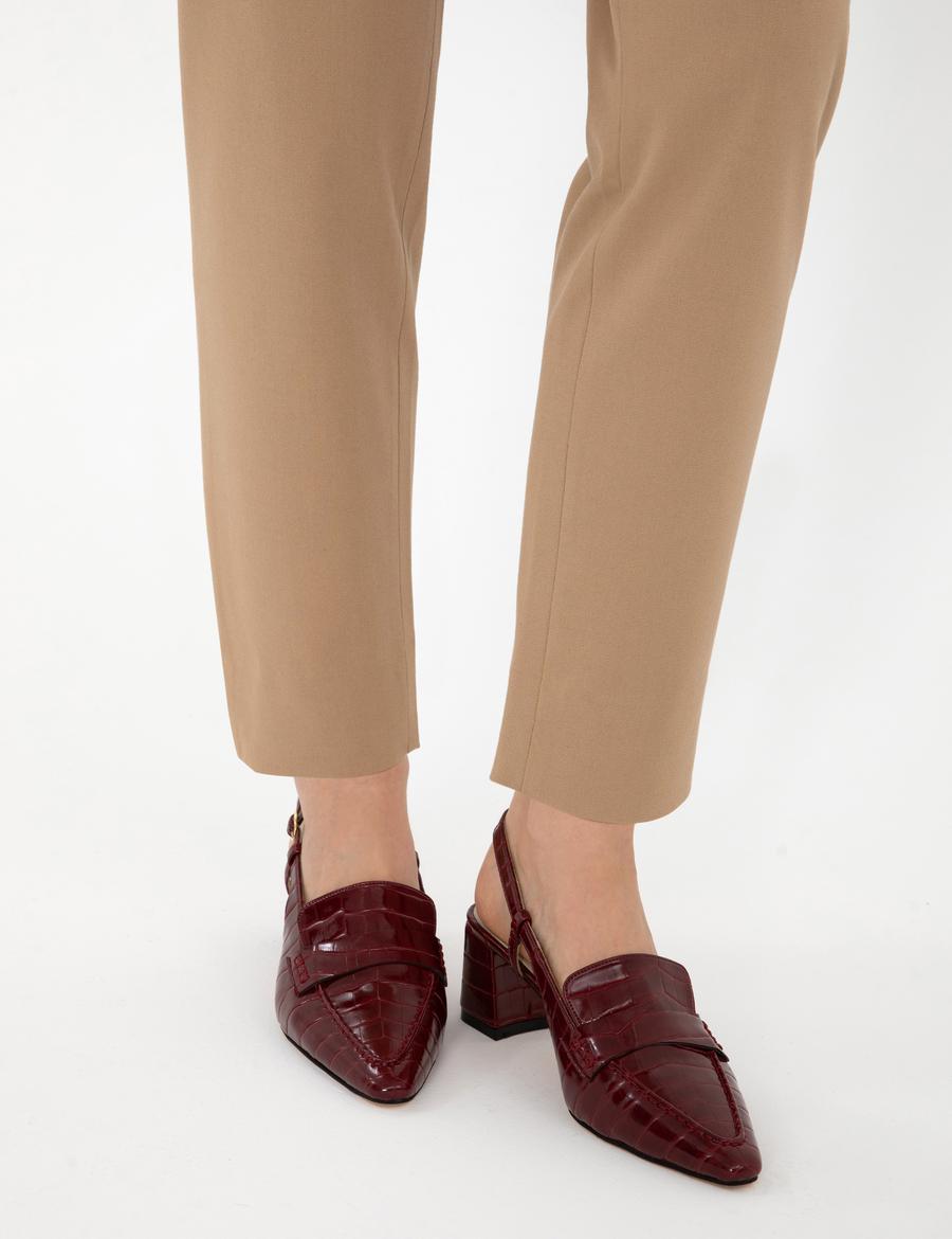 Vişne Topuklu Ayakkabı