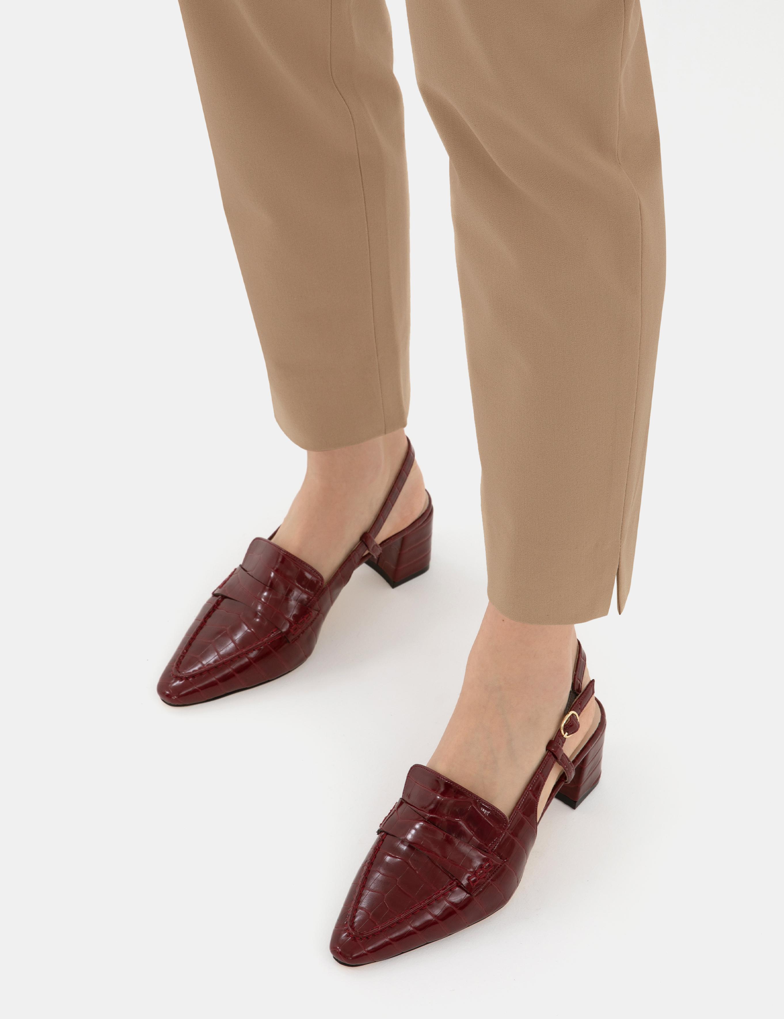 Vişne Topuklu Ayakkabı