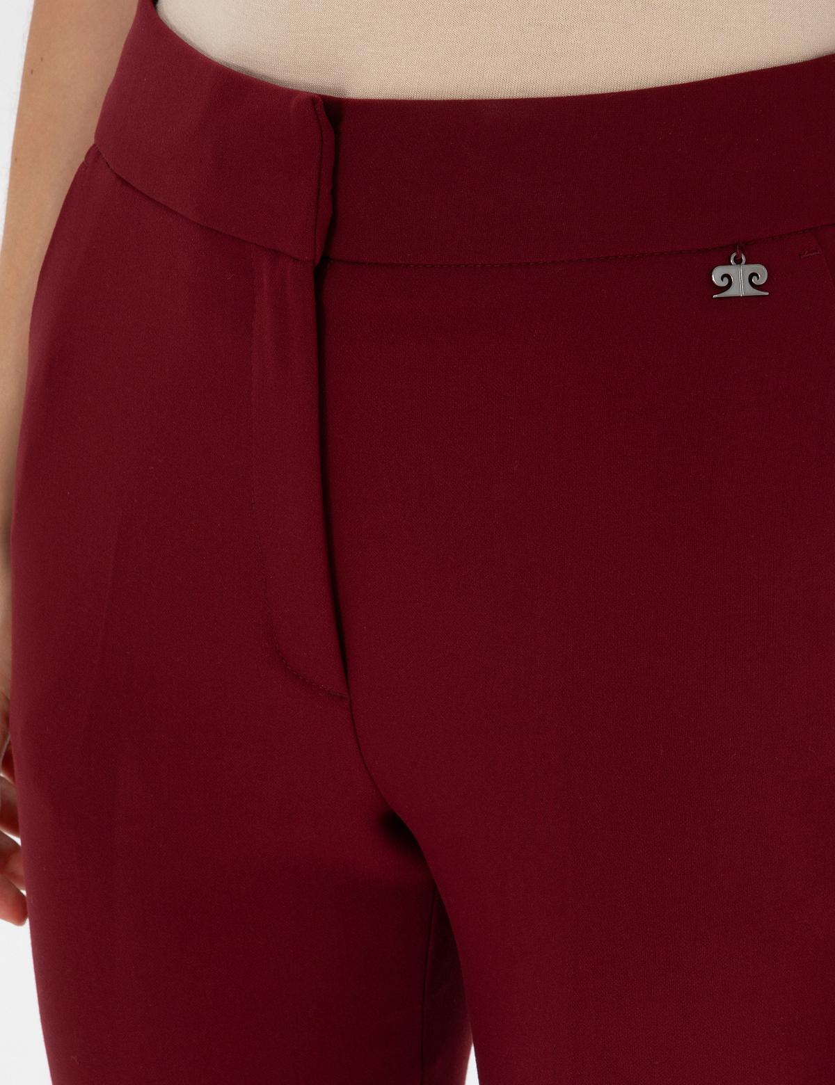 Vişne Flare Fit Kumaş Pantolon - 50310395032