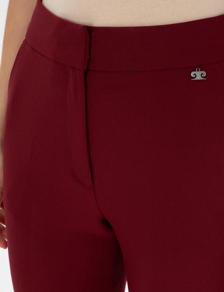Vişne Flare Fit Kumaş Pantolon - 50310395032