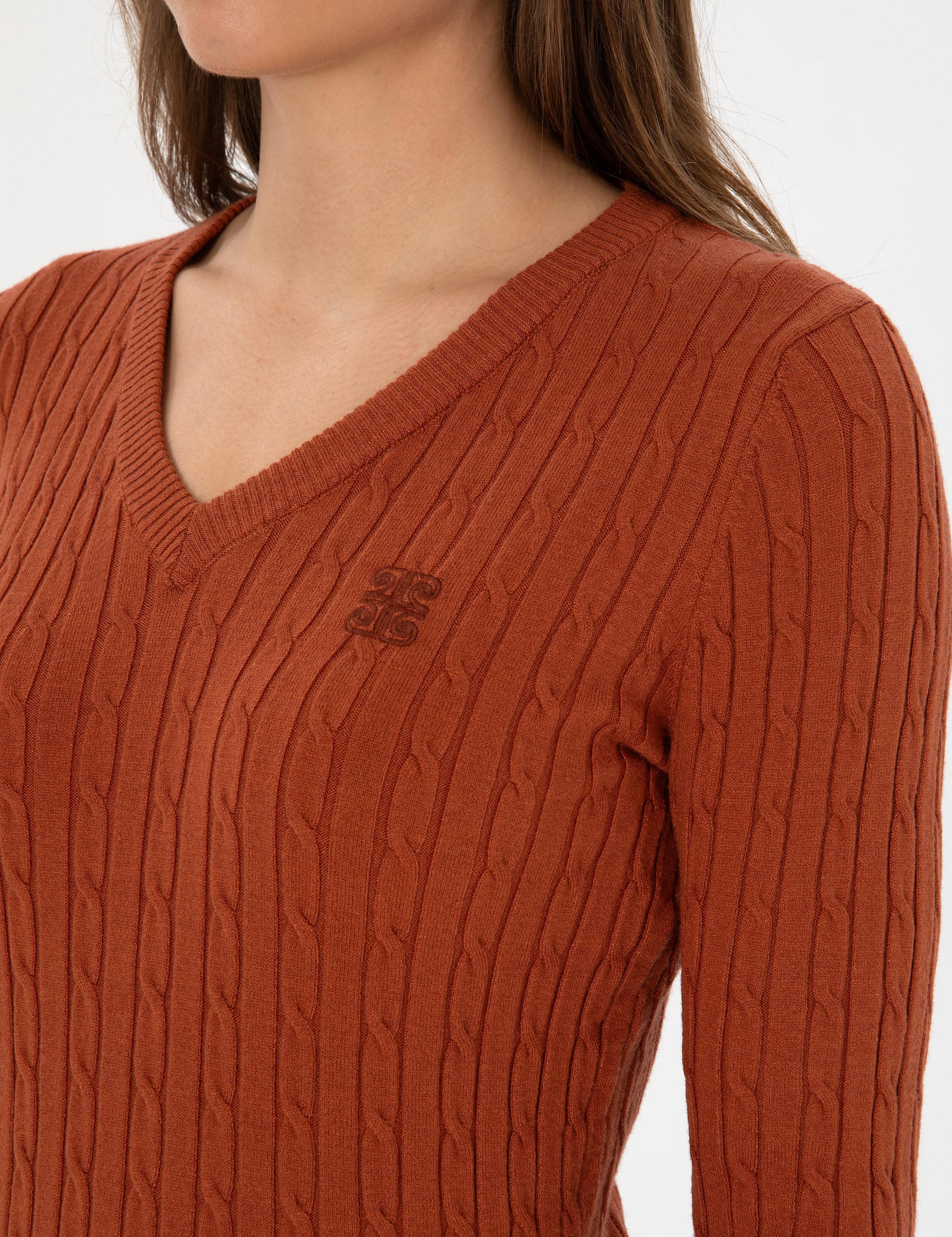 Tarçın Ex. Slim Fit Basic Kazak