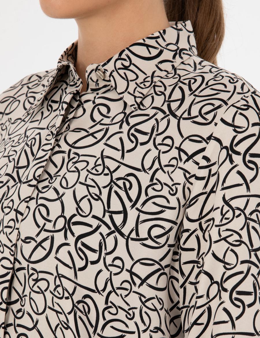 Kum Comfort Fit Uzun Kollu Gömlek