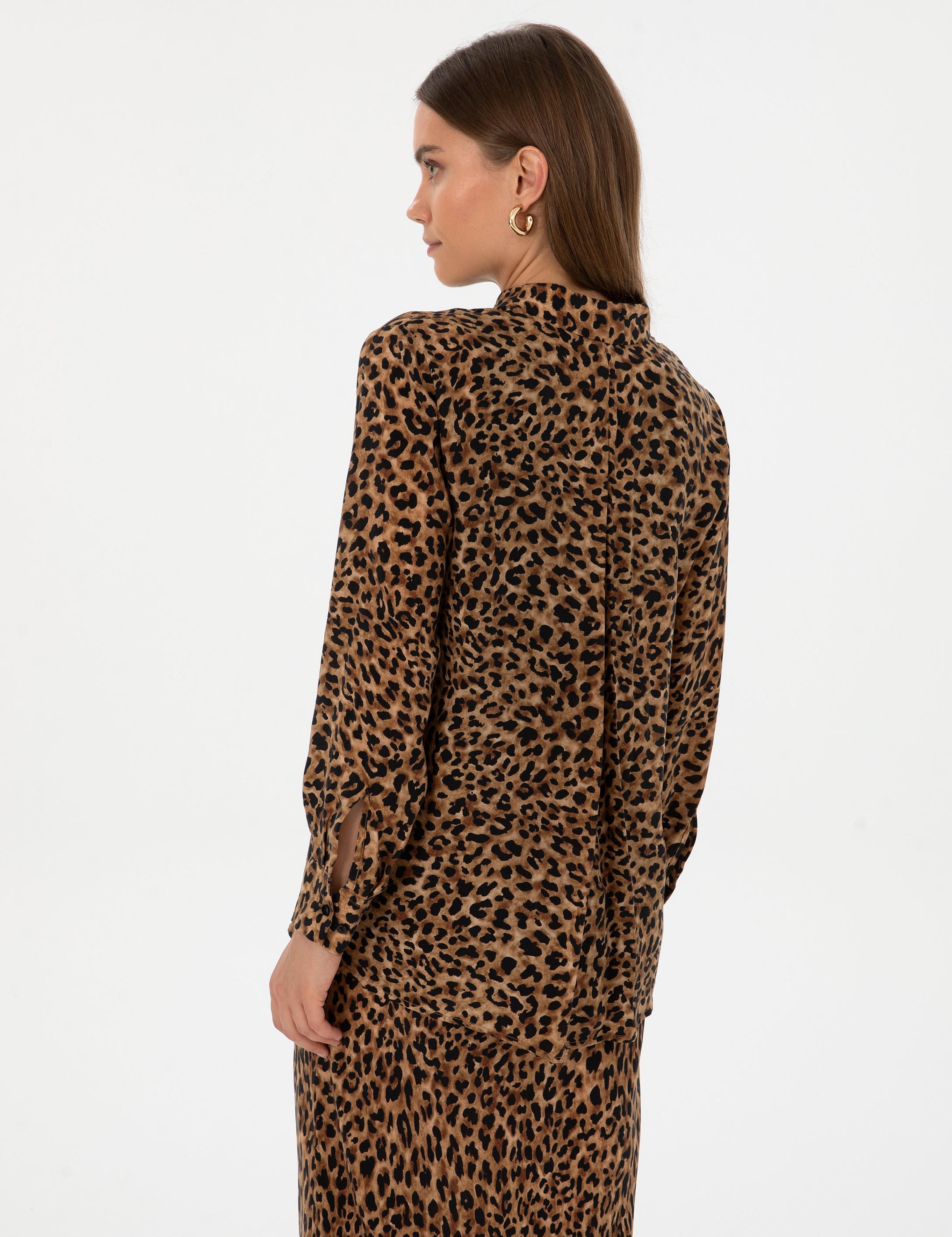 Camel Comfort Fit Uzun Kollu Gömlek