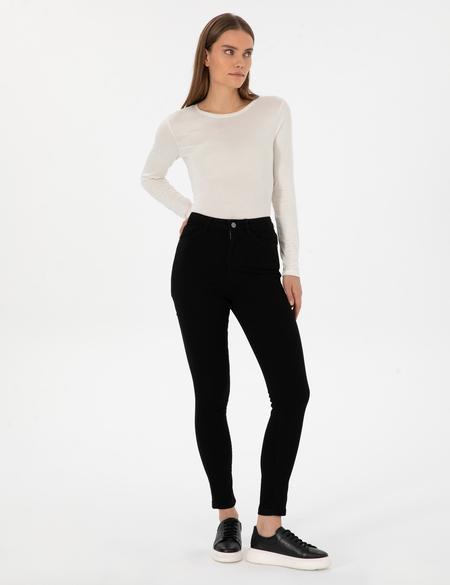Siyah Skinny Fit Jean Pantolon - 50317996001