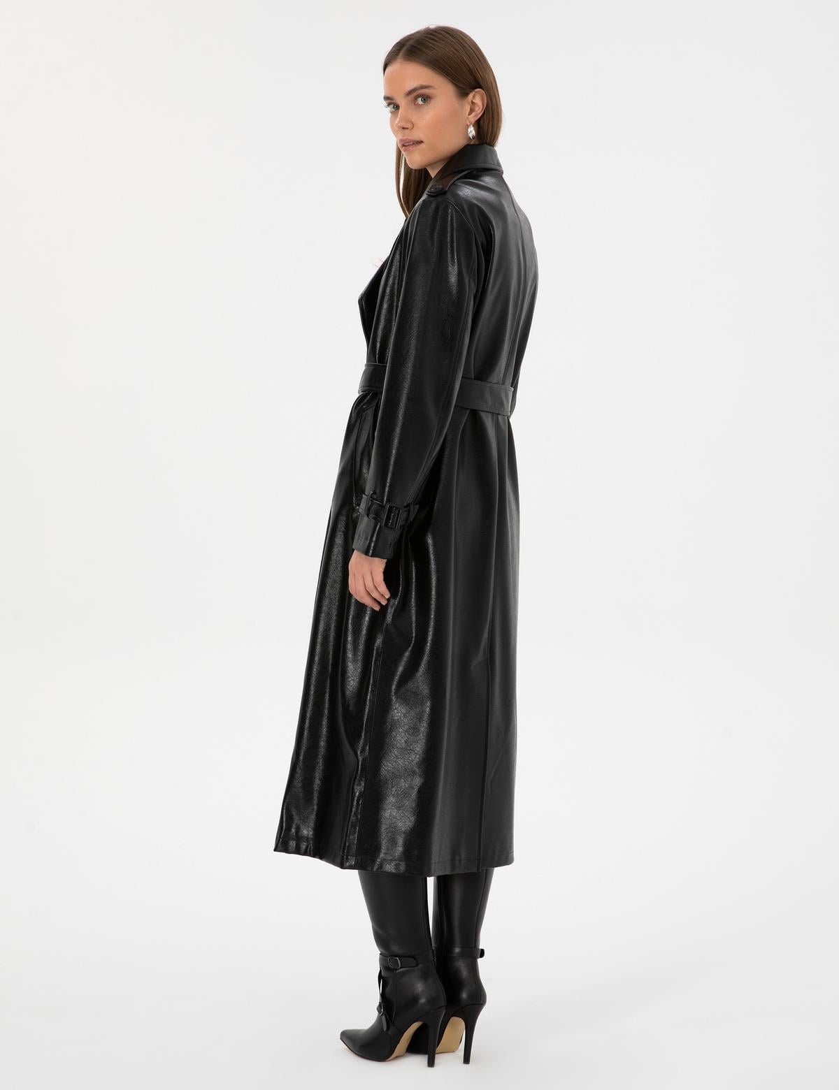 Siyah Regular Fit Kaban - 50310283001