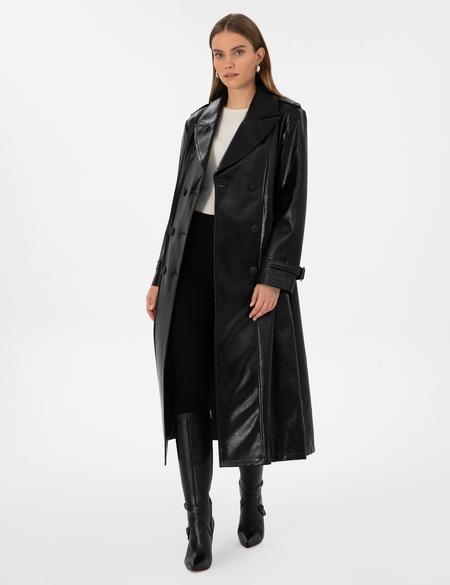 Siyah Regular Fit Kaban - 50310283001