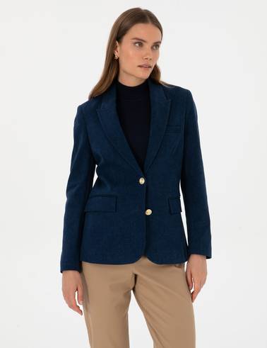 Saks Regular Fit Jean Ceket
