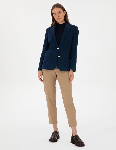 Saks Regular Fit Jean Ceket - 50315592012