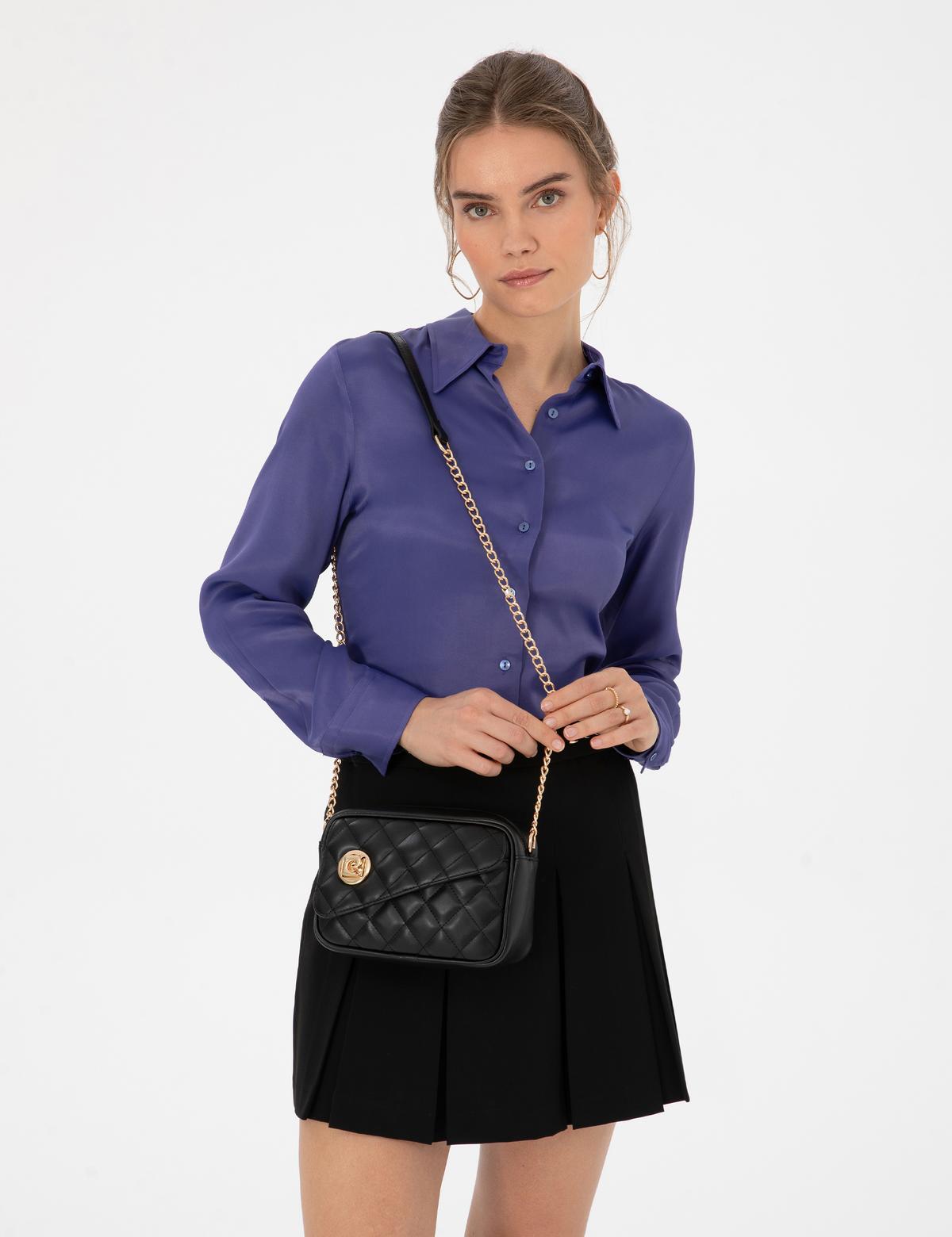 Siyah Çapraz Çanta