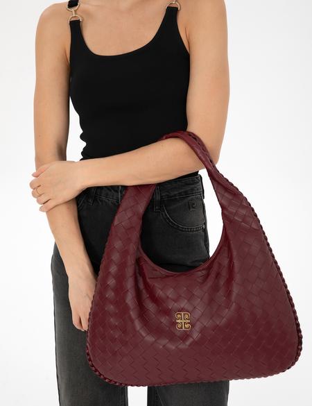 Bordo Omuz Çantası - 50315846001