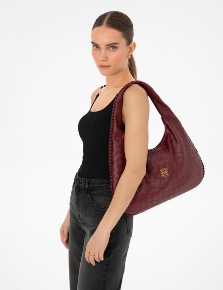 Bordo Omuz Çantası - 50315846001